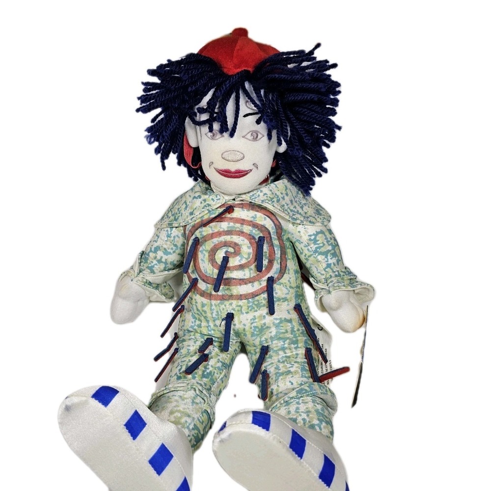 CIRQUE‎ DU SOLEIL: KARL Plush Doll w/Tags 1999 Vtg